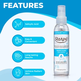 Starpil Post Wax Ingrown Hair Serum Spray 125ml/4oz - After Waxing Skin Care