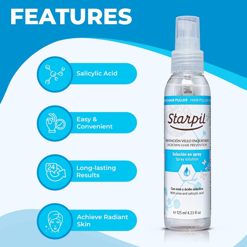 Starpil Post Wax Ingrown Hair Serum Spray 125ml/4oz - After