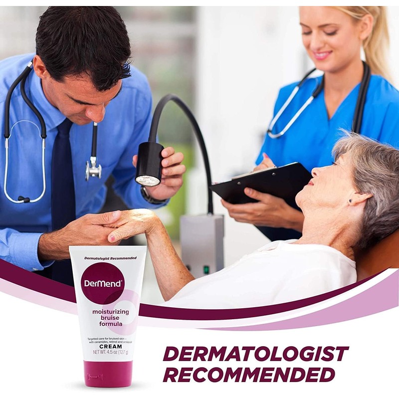 DerMend Moisturizing Bruise Formula Cream 4.50 oz (Pack of 4)