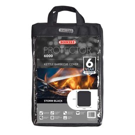 Bosmere Protector 6000 | Kettle Barbecue BBQ Cover | D 68cm H 71cm | 100% Waterproof, UV Protected, Heavy Duty 600D | 6 Year Guarantee | D700