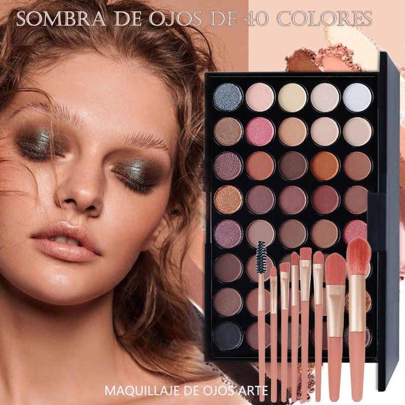 Kit de Maquillaje para Mujer 28 Piezas Principiantes y Profesionales