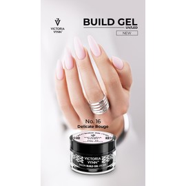 Victoria Vynn Build Gel UV/LED GEL BUILDER Nails Building Extension (No. 16 Delicate Rouge, 15ml)