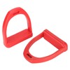 1 Pair Horse Stirrups Rubber Pad Slip Resistance Professional Engineering