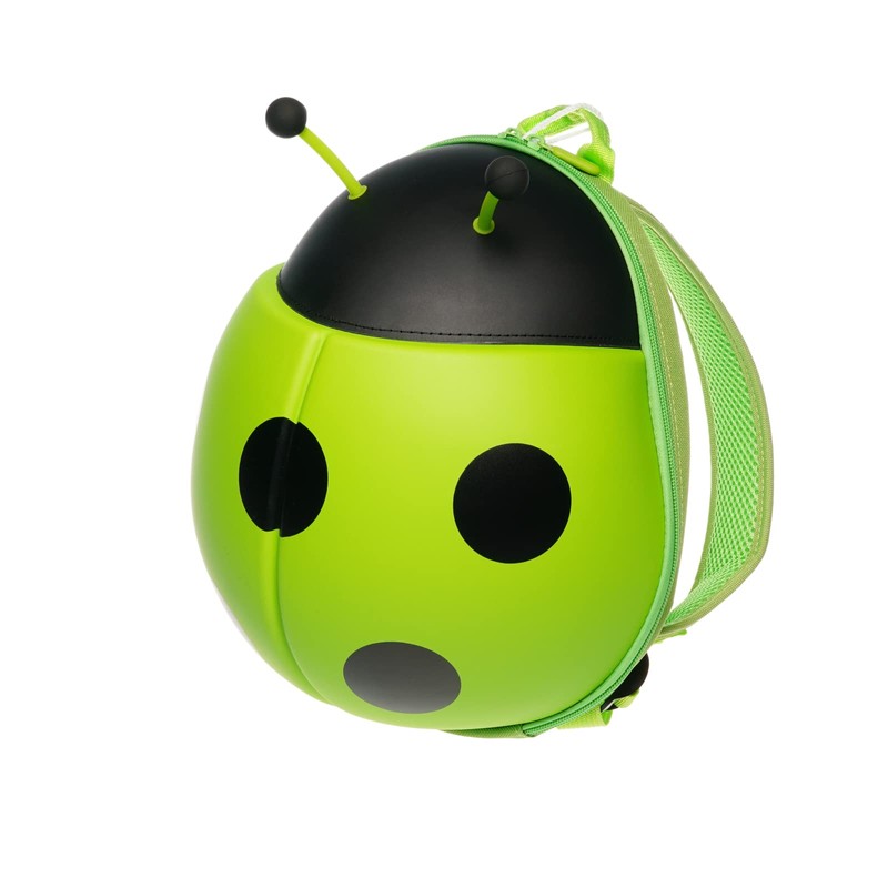 Kids' Backpack Super Cute Ladybug Shell Backpack Red Orange Green