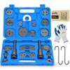 GOOACC 22pcs Disc Brake Caliper Compression Tool Set, Caliper Piston