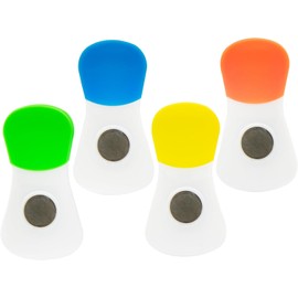 Smart Home Magnetic Bag Clips in Colorful Fruit Designs, Set of 8