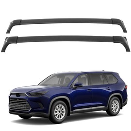 SCITOO Roof Rack Cross Bar for Toyota for Grand Highlander 2024-2025 220LBS Cargo Bars Black