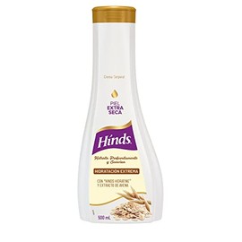 HINDS | Crema Corporal Hidratación Extrema Avena, 500 ml | Enriquecida con Hinds Hidratine y extracto de Avena | Ideal para piel extra seca.