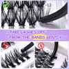 Lashes extention, Reusable lashes Natural Look, 280 Pcs False Lashes