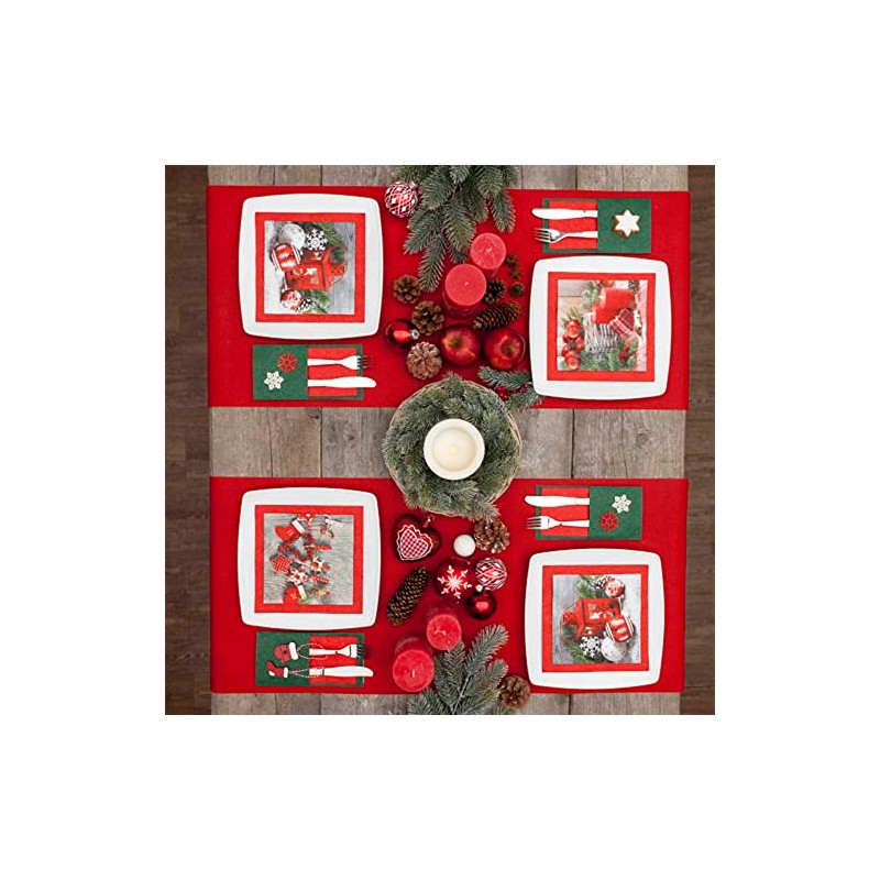 20 Napkins Garland for Christmas, Winter, Table Decoration, Decoupage, Decoupage,