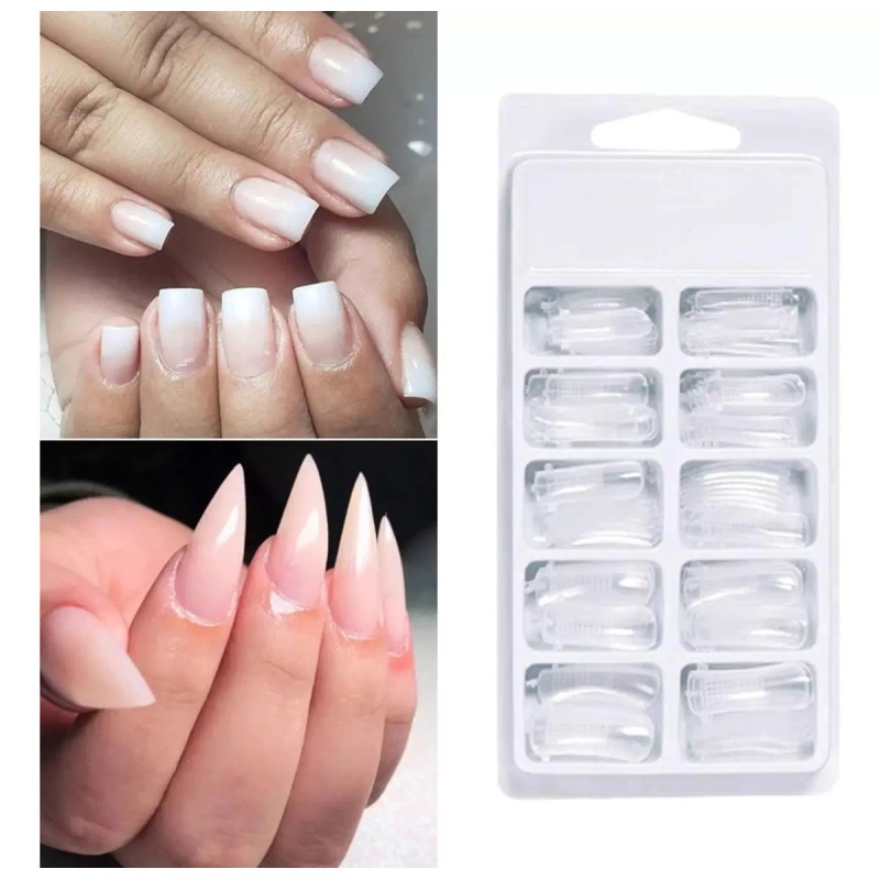 Mafab Extensión Molde De Tips Para Uñas Polygel De Acrílico