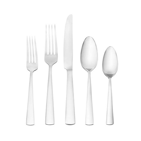 ROBINSON HOME PRODUCTS 20 Piece Everyday Nocha 20PC Flatware Set,