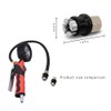 JINKEY Lock On Air Chuck for Schrader Valve, 1/4" FNPT