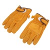 Heat Resistant Gloves Calf Leather Polyester Hand Protection BBQ Grill