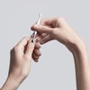 ZWILLING Premium Silver 90mm Cuticle Pusher (Nail Cleanser, Dual Instrument,