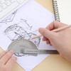 Stainless Steel Angle Protractor Miter Protractor Angle Finder 0-180 Degrees