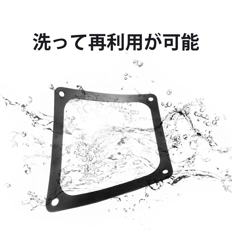 SilverStone PC Case Fan Dustproof Magnet Mesh Fan Filter for