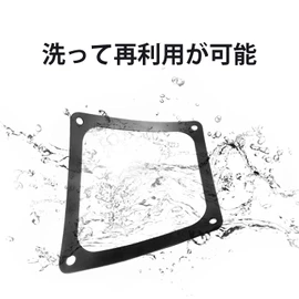 SilverStone PC Case Fan Dustproof Magnet Mesh Fan Filter for 120mm Black SST-FF123B 3 Pack