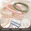 Silk Hair Ties for Women, 0.4 Inch Wide, 6A 100%
