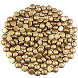 Fall Christmas Decoration Gold Glass Gems Flat Marbles,Fish Tank Pebbles,Aquarium Decoration,Home Decorations,Crafts,500g,Fish Tank Pebbles,Aquarium Decoration,Home Decorations,Crafts,500g
