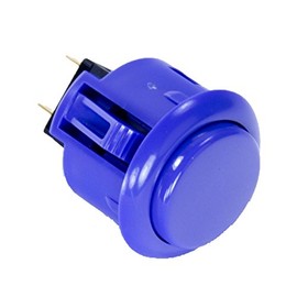 三和 Electronic Framed with Push Button 24 φ Dark Blue obsf – 24 – DB