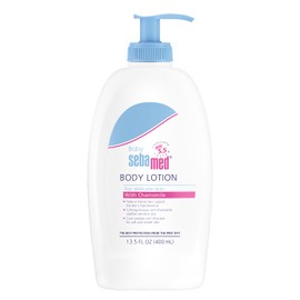 SEBAMED Baby Lotion pH 5.5 Ultra Mild Hydration Dermatologist Recommended Non-Greasy Moisturizer for Delicate Skin 13.5 Fluid Ounces (400 Milliliters) Pack of 2