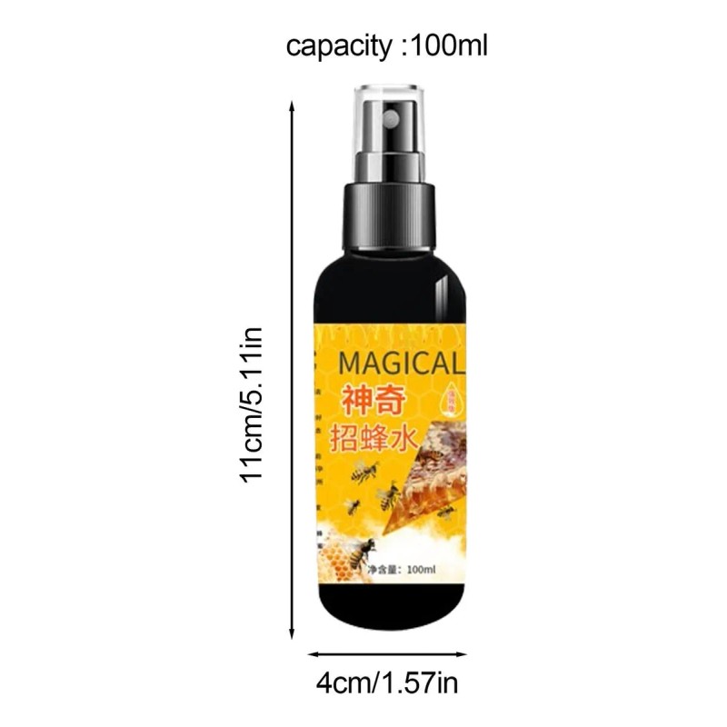 Señuelo De Abeja Carpintera Spray Atrayente De Abejas Cebo M