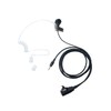 Klykon Covert Acoustic Tube Earpiece Headset with Mic Compatible with