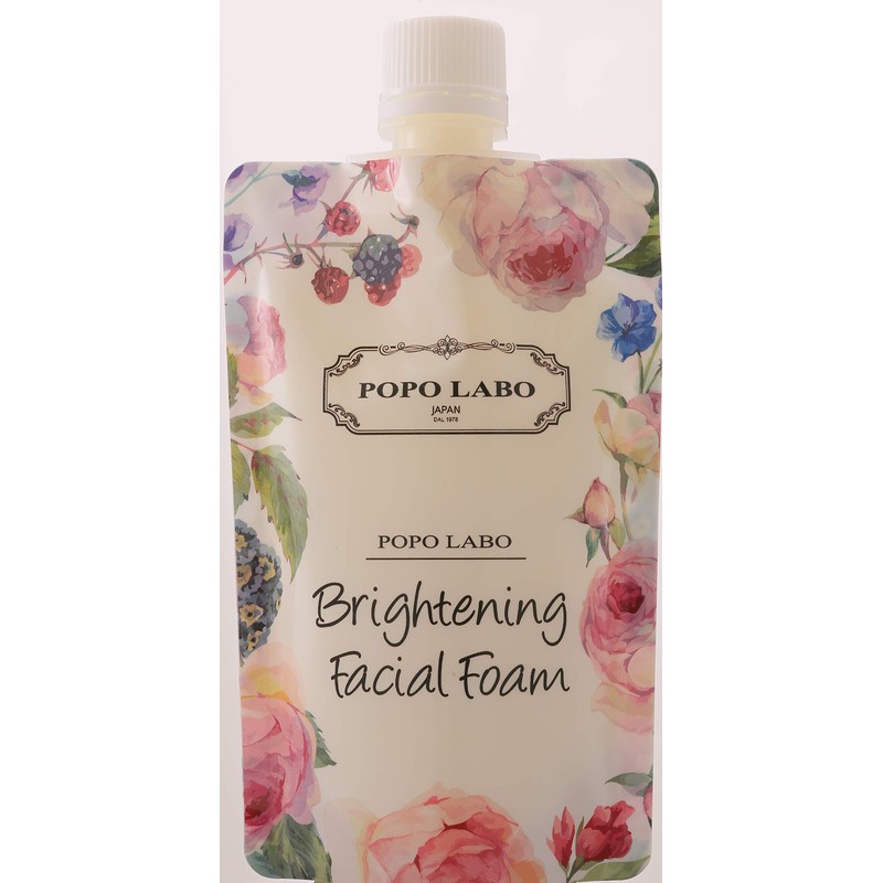 ポポラボ ブライトニングフェイシャルフォーム 120g