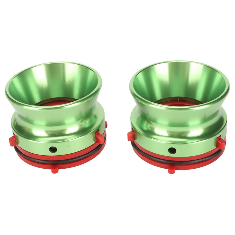 1 Pair NAB Hub Adapters Professional Polished Aluminum Reel to