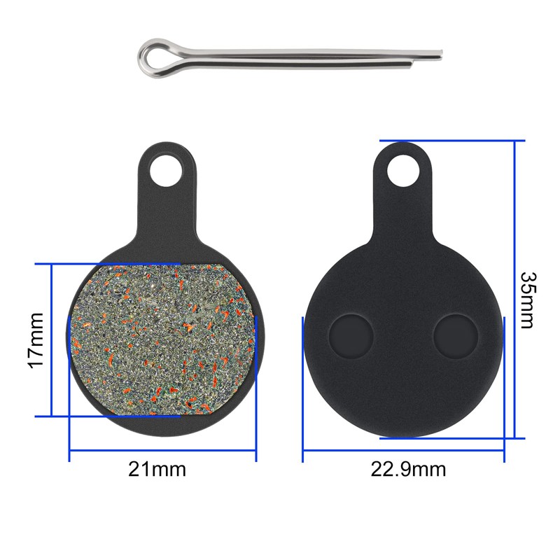 Road Passion 2 Pairs Disc Brake Pads Tektro IOX.11 Novela