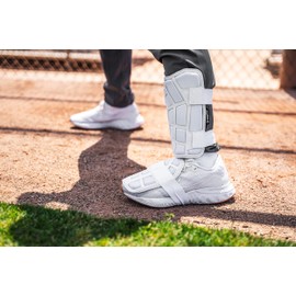 Easton | Adult Leg Guard | Black | Fits Right Leg for Left Hand Batter