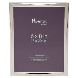Hampton Frames Photo Frame, Silver, 6x8 (15x20cm)