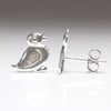 Arranview Jewellery Duck Stud Earring - 925 Sterling Silver