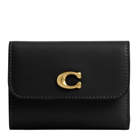 Coach Women's Essential Card Holder Wallet, Black, One Size