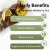 Dandelion Wolfberry Tea Bags, 100% Natural Liver and Kidney Detox