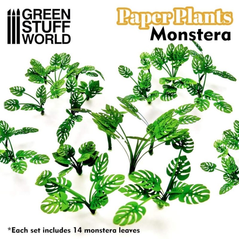 Green Stuff World Paper Plants Monstera