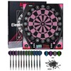 Electronic Dart Board with Bright Score Display, Multiple Games, and