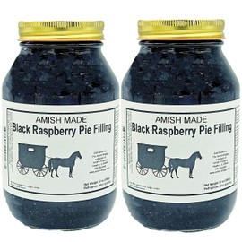 Amish Pie Filling and Topping (Black Raspberry)