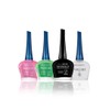 Masglo Juego de 4 esmaltes de uñas de protección y
