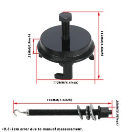 For GM 25264/551141 Harmonic Balancer Puller and LS Harmonic Balancer Installer Fit for GM 1997-UP V8 LS1 LS2 LS3 LS4 LSX LSA LS6 LQ4 LQ9 Crank Pulley Puller and Installer Set for GM LS LT Engines