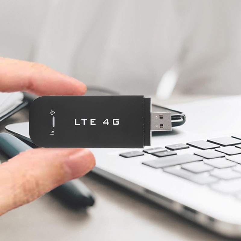 4G USB Router WiFi, 100Mbps High-Speed USB Memory Stick, WiFi