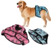 2pcs Soft Breathable Dog Physiological Pants Adjustable Dog Pet Underwear