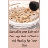 Ageless Derma Mineral Face Powder Foundation Makeup. Natural Full Coverage