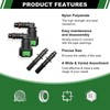 Japtend Fuel Line Quick Connect Fittings, 2 Sets Fuel Line