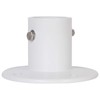 HECASA Deck Anchor Flange Cast Above Ground Pool Ladders Handrails