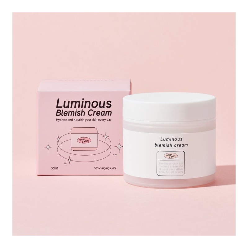 Sample kit giveaway Dual-functional clear skin blemish luminous cream -