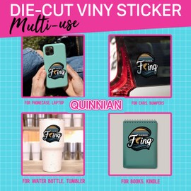 Set 3Pcs I'd Rather Be F*cking Sticker Funny Fishing Gift, Fish Environmental Humor Sticker Bookish Hard Hat Waterproof 3 Inches Die-Cut Vinyl for Water Bottle Laptop Phone for Friend Coworker Dad Mom