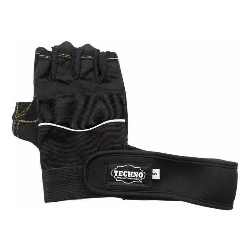 Faja Tres Velcros + Vendas De Rodilla + Guantes