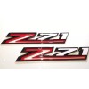 OEM 2pcs 2019-2023 Chevy Silverado Z71 Emblem OEM Fender Gloss
